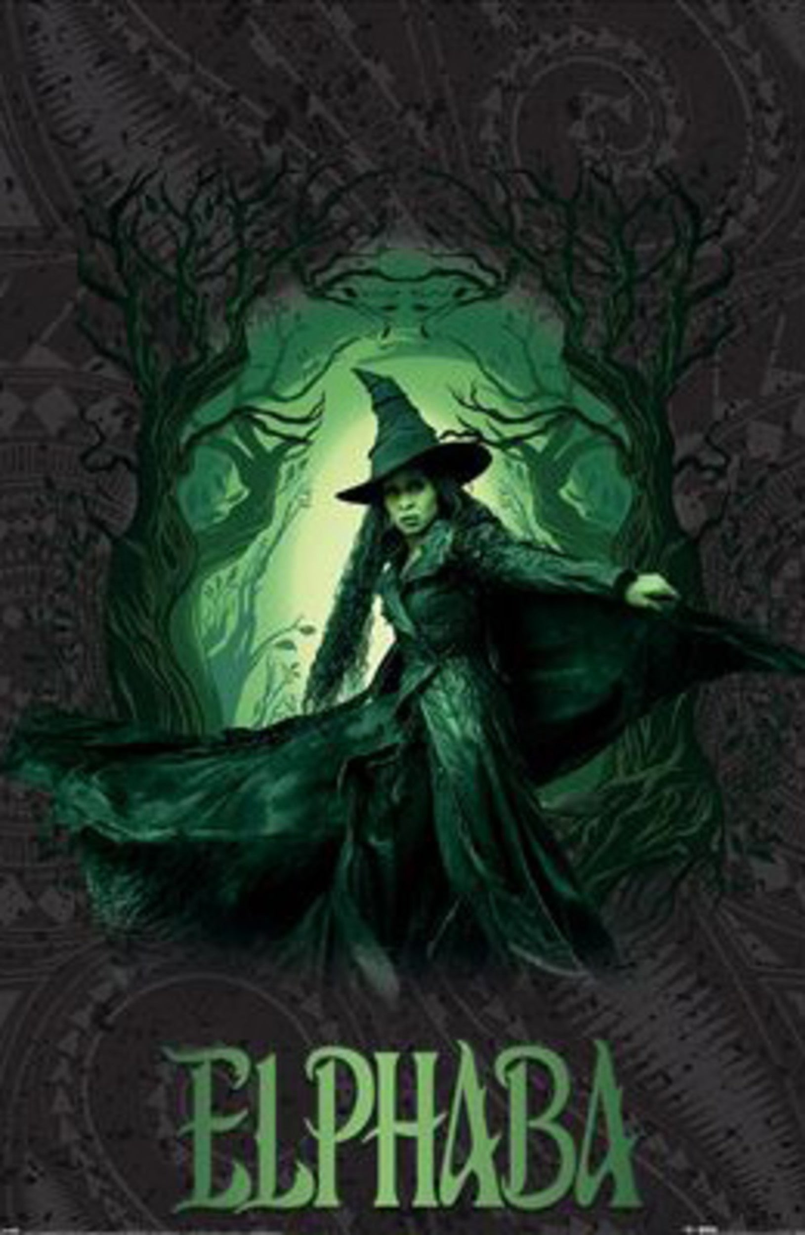 Pyramid Poster Wicked 2 - Elphaba Glow 61x91,5cm