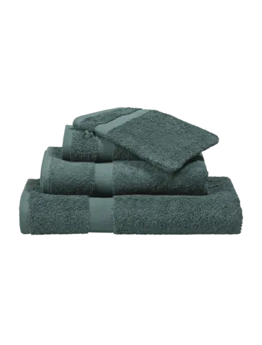 Vandyck Prestige Plain washandje 16x22 Forest Green