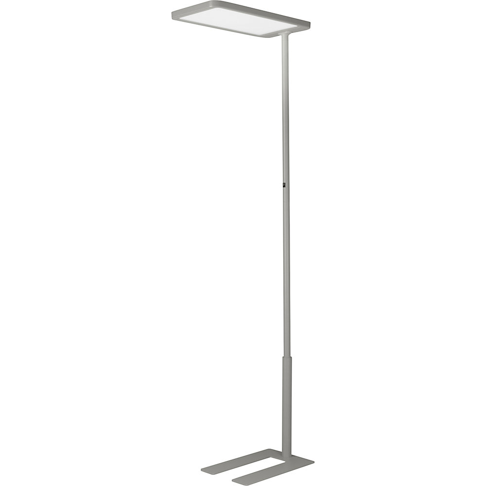 Hansa Staande LED-lamp Capella, dimbaar, zilvergrijs