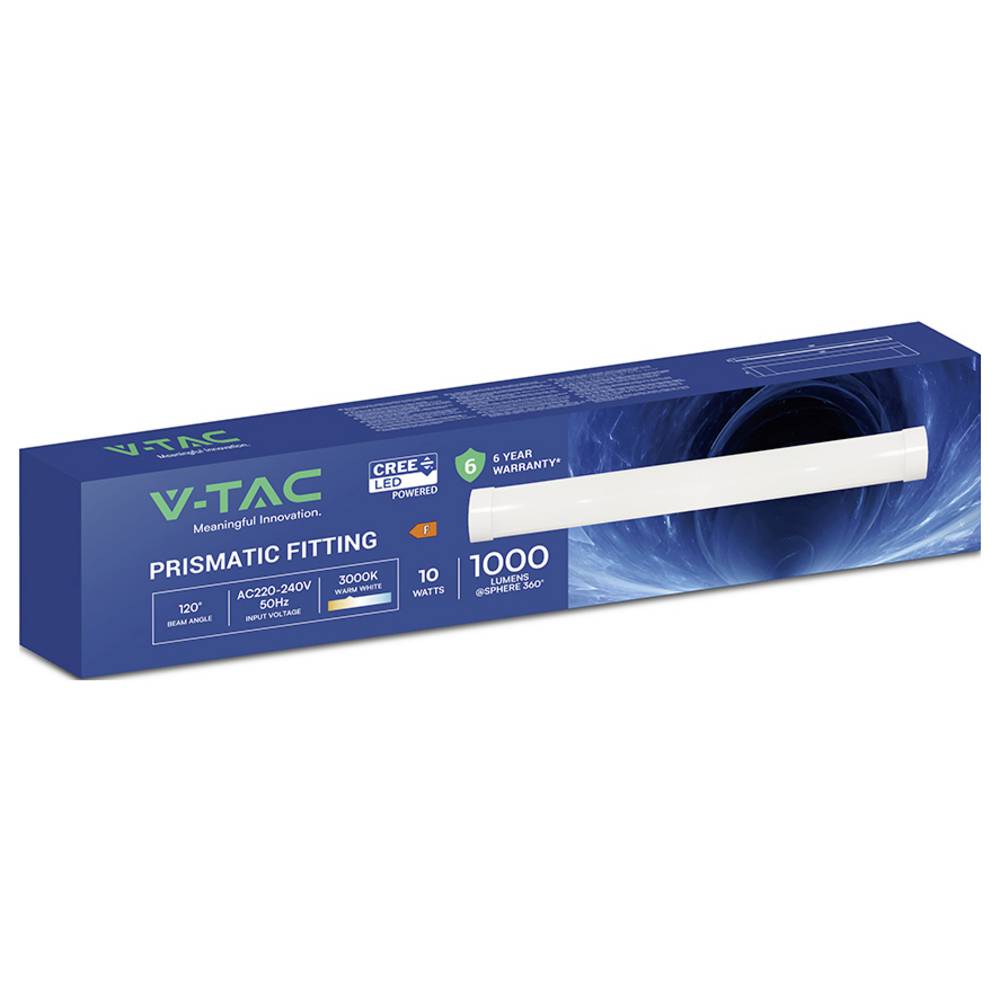 V-TAC SMD LED- Energielabel: F (A - G) Warmwit 1 stuk(s)