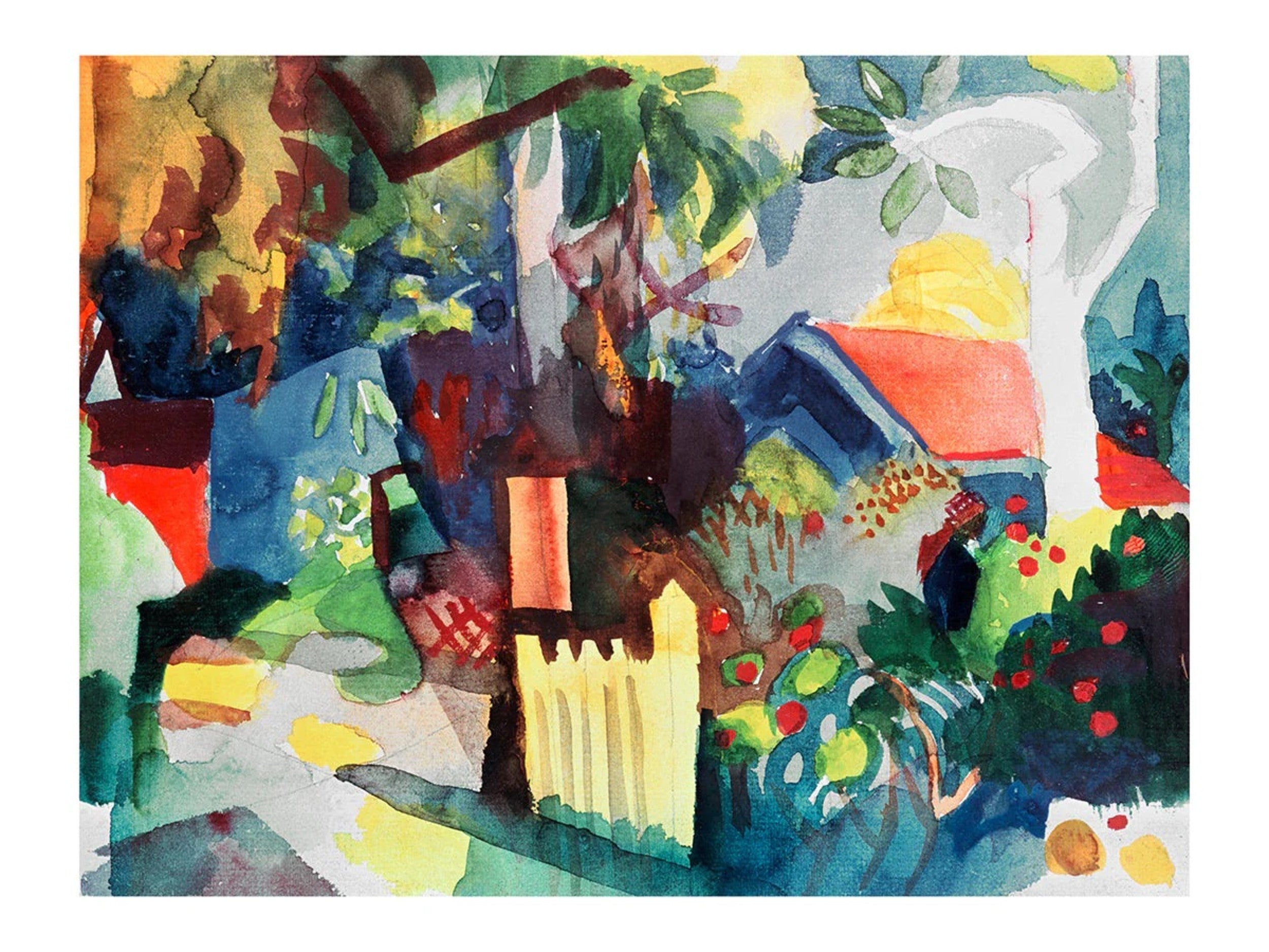 PGM Kunstdruk August Macke - Landschaft 60x80cm