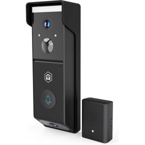 Nedis SmartLife Videodeurbel | Wi-Fi | Batterij Gevoed | Full HD 1080p | Cloud Opslag (optioneel) / microS