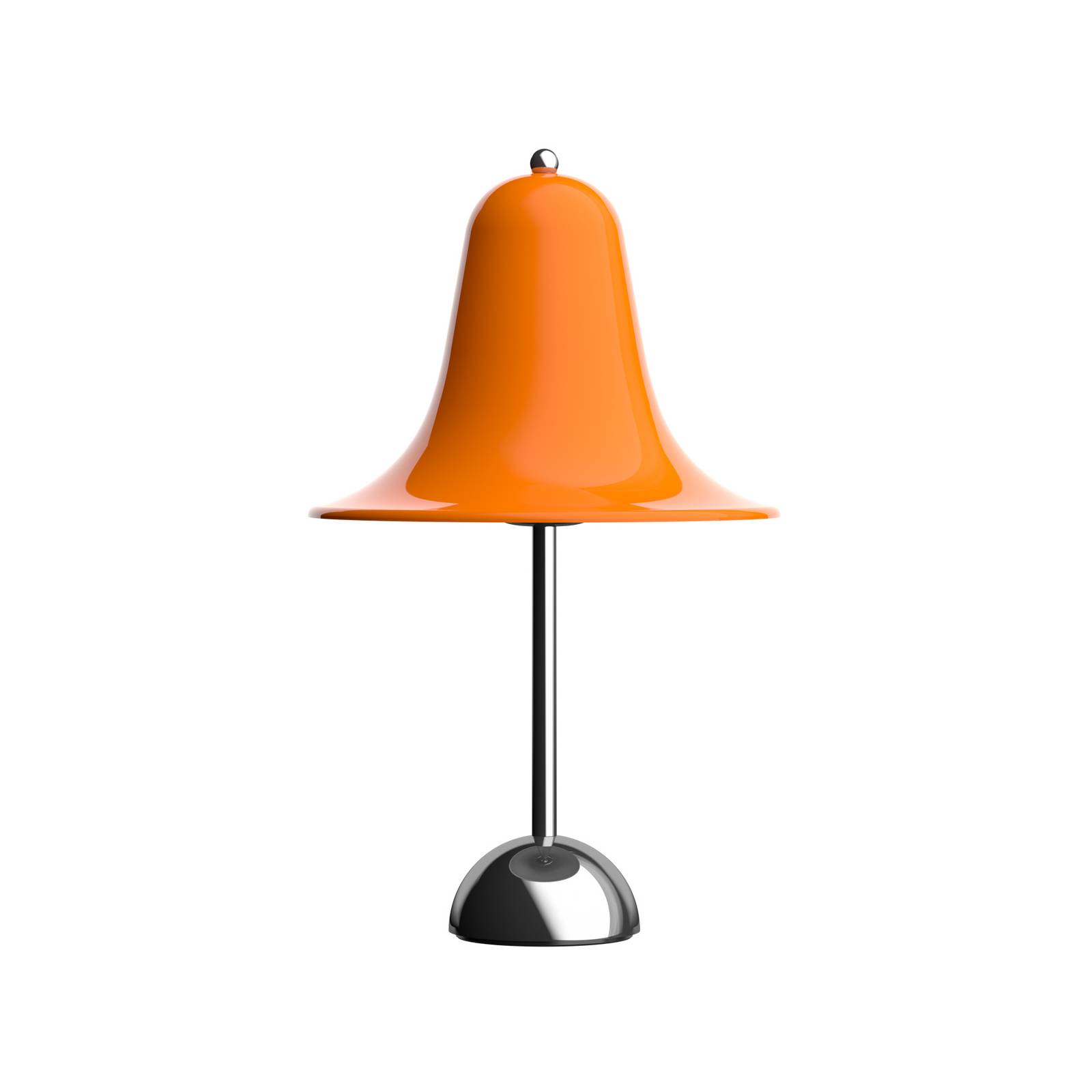 Verpan tafellamp Pantop, oranje, hoogte 23 cm, metaal, E14
