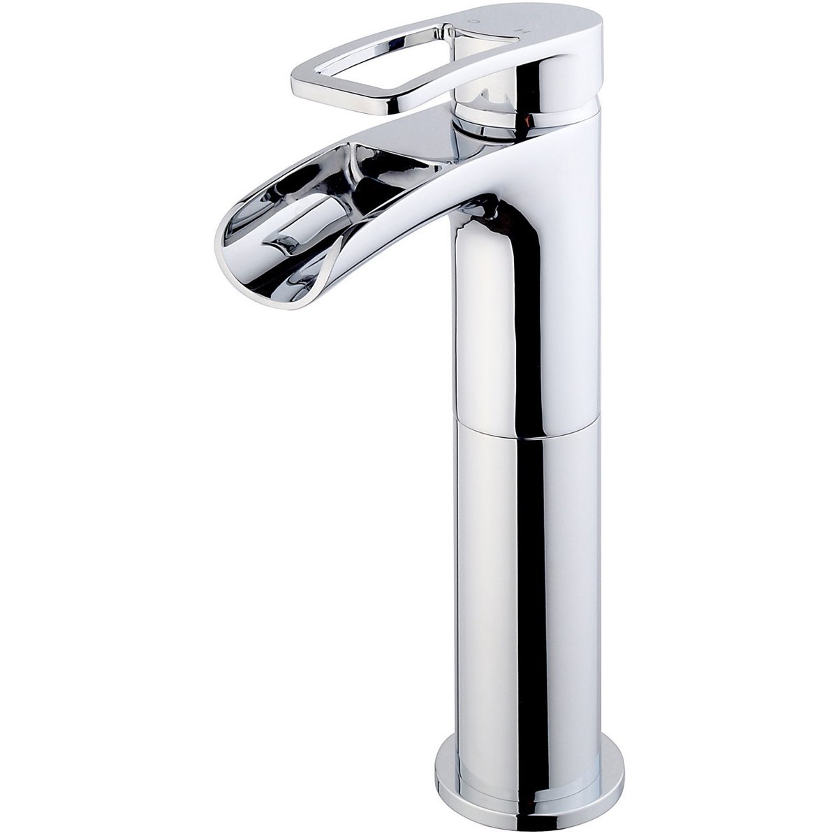 Xellanz Alegra Wastafelkraan Waterval Verhoogd - Chroom