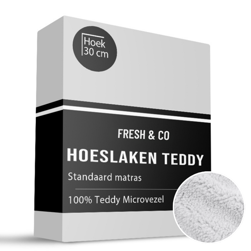 Fresh and Co Hoeslaken - Teddy - 80x200cm - Taupe -  - 