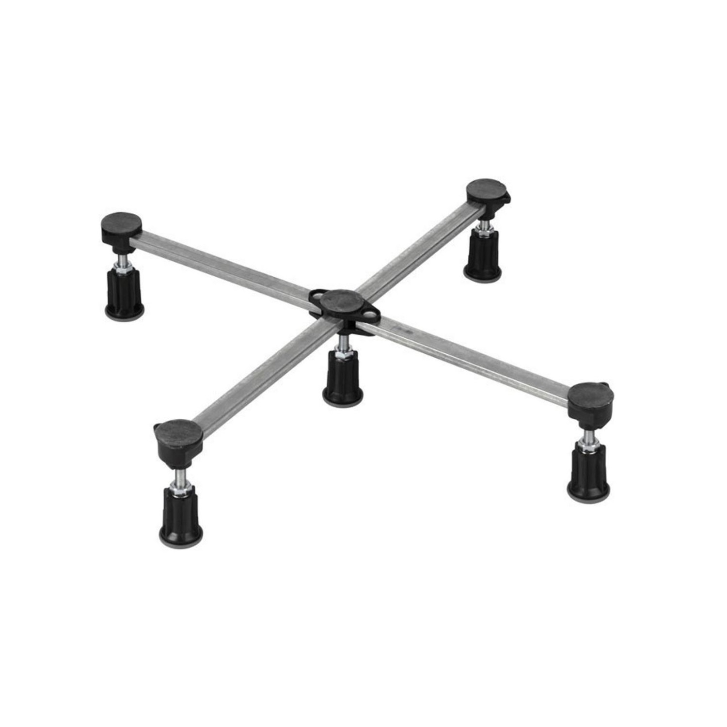 Rock Universeel Douchebak Potenset 5 Delig Voor Douchebakken 80x80cm Tot 100x100cm OP=OP!
