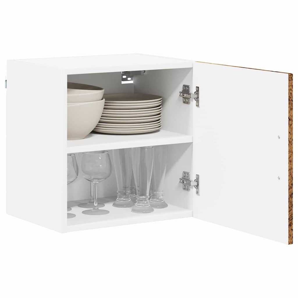 vidaXL Keukenkast aan de muur Oud Hout 40 x 31 x 40 cm Bewerkt hout