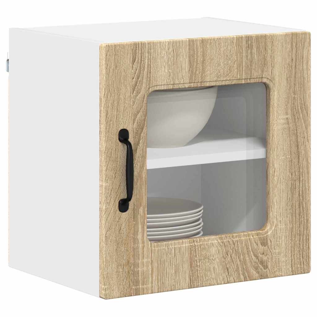 vidaXL Keukenkast aan de muur 2 pcs Sonoma Eiken 40 x 31 x 40 cm