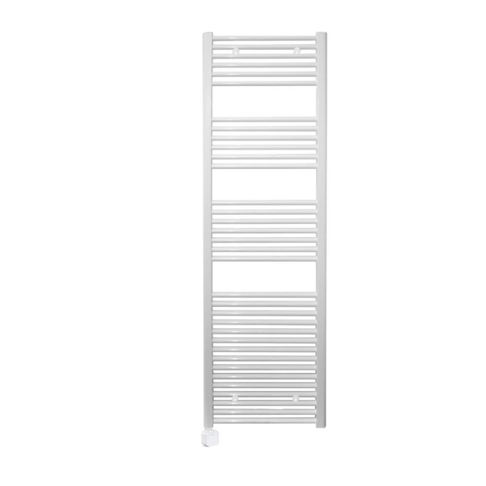 Sanicare Electrische Wifi Radiator  HPW Carini 172x45 cm Wit Met Thermostaat Wit Linksonder
