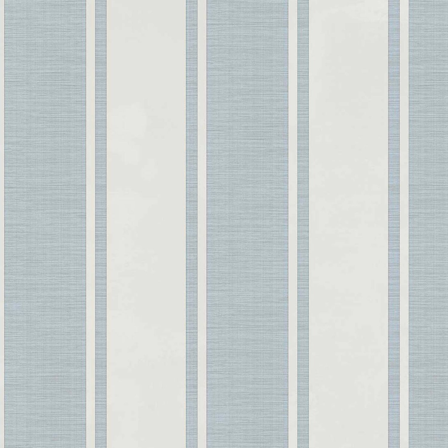 Praxis Vliesbehang Classic & Elegant 23676 - Off White - Licht Ijsblauw Met Glans - 10,05m X 53cm