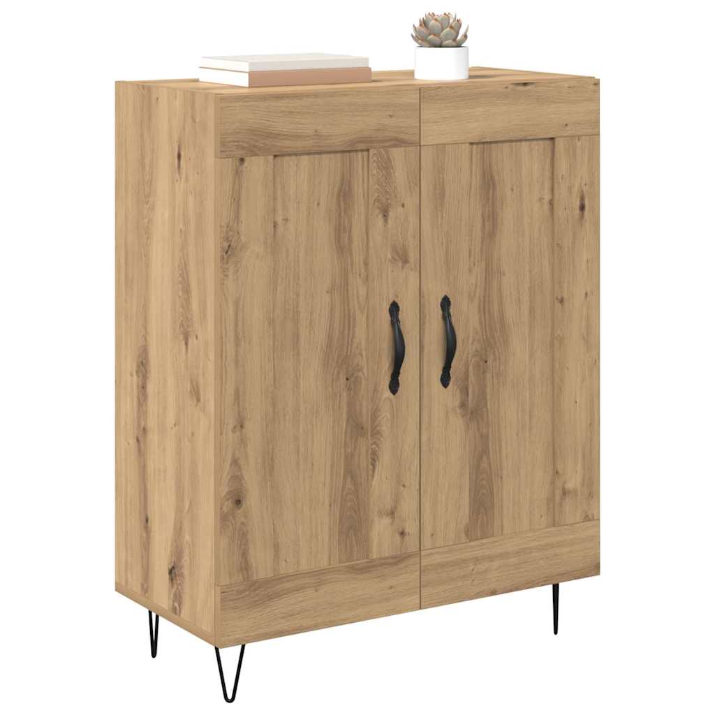 vidaXL Dressoir Artisan Eiken 69,5 x 34 x 90 cm