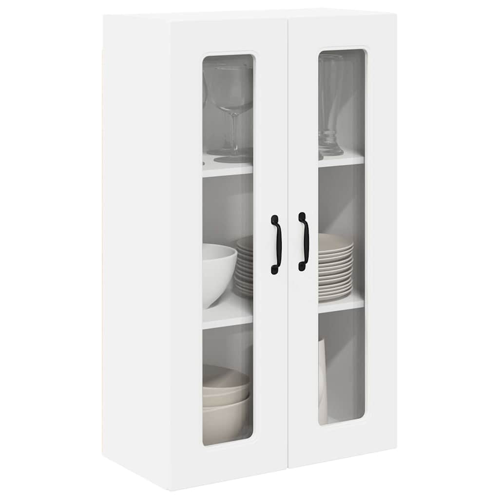 vidaXL Keukenkast aan de muur Wit 60 x 31 x 100 cm Bewerkt hout