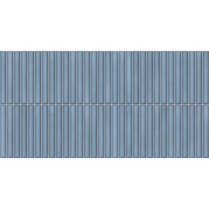 Praxis Deco Lingot Wandtegel - Blauw - 32x62,5 Cm - 1,00 M&sup2;