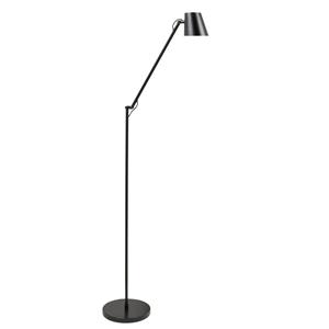 Sfeerlampen Metallic zwart vloerlamp