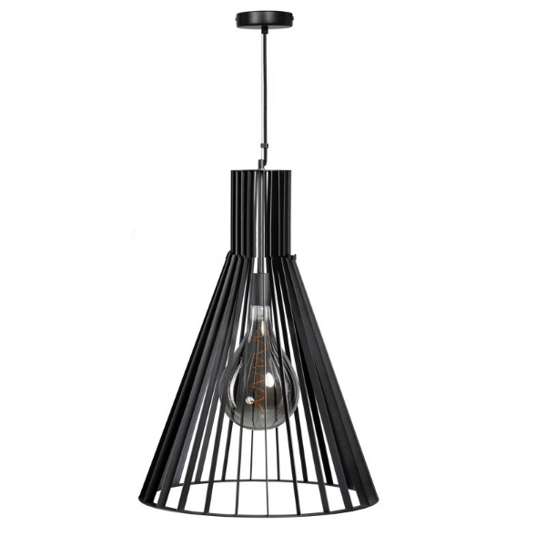 Sfeerlampen Hanglamp Charlie zwart 48cm