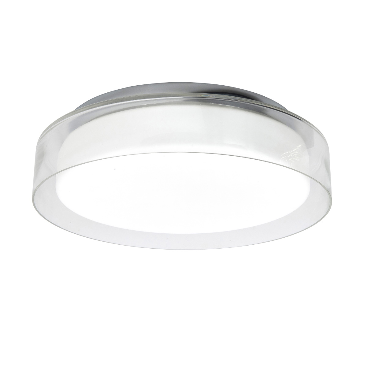 Sfeerlampen Clear chroom 35cm plafondlamp