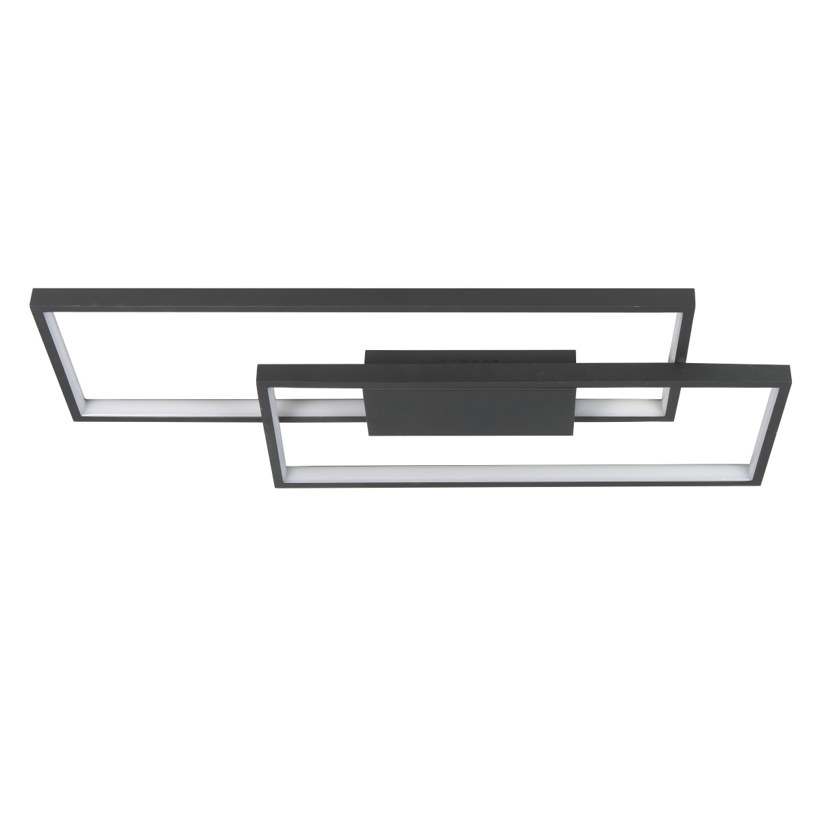 Sfeerlampen Stretto zwart plafondlamp