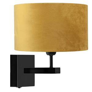 Sfeerlampen Sola zwart wandlamp
