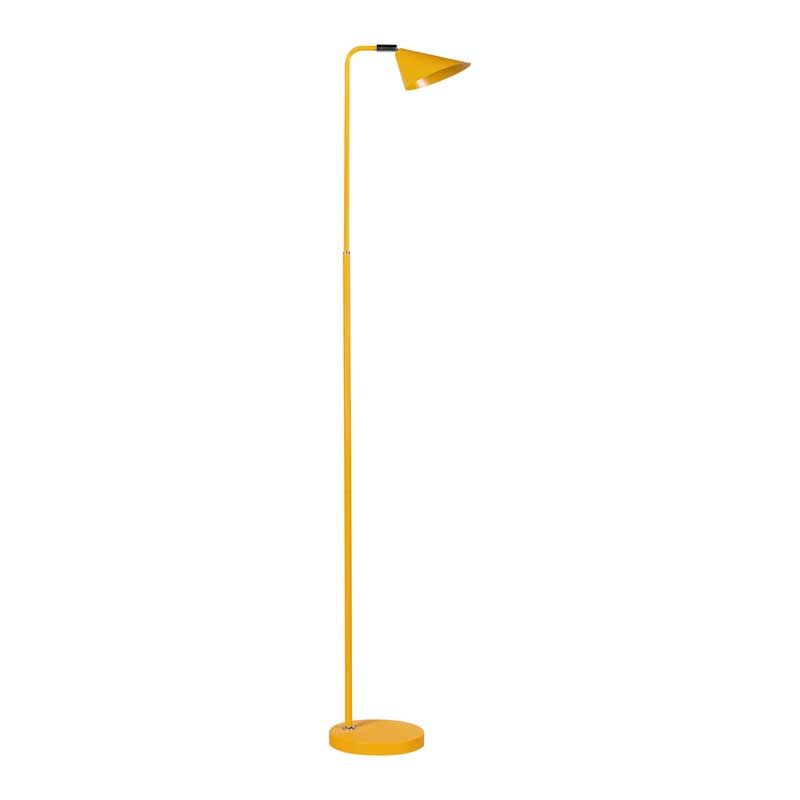 Sfeerlampen Vloerlamp Galvani geel 147 cm