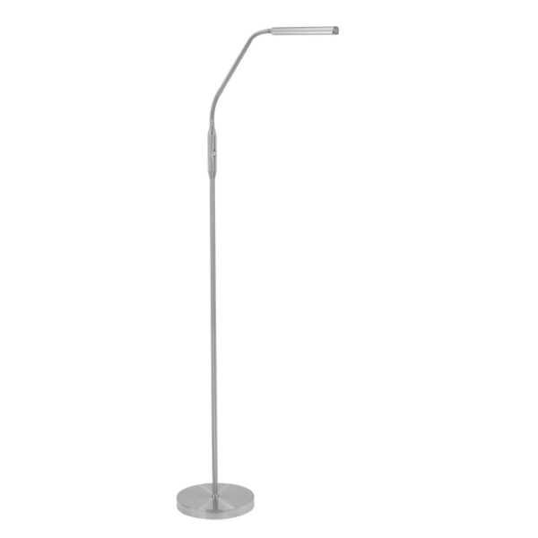 Sfeerlampen Vloerlamp Murcia chroom 1 lichts