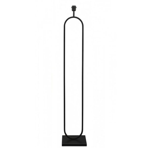 Sfeerlampen Vloerlamp Rico zwart 139cm