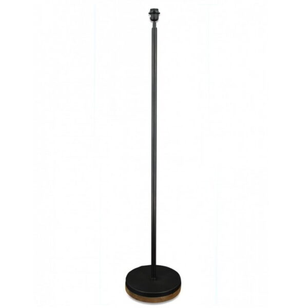 Sfeerlampen Vloerlamp Gilda zwart 132cm