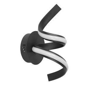 Highlight Arte Classic zwart wandlamp