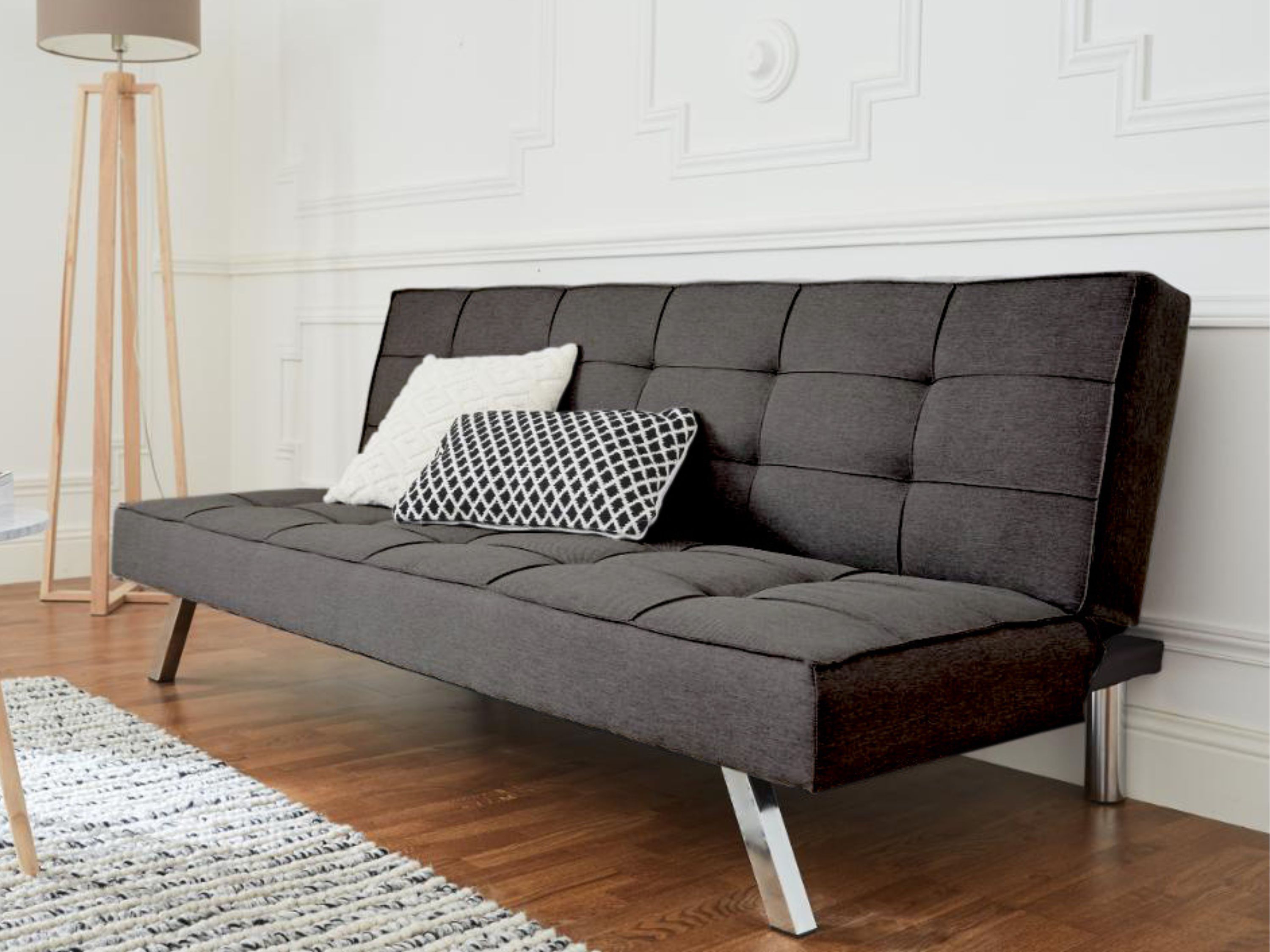 TotaalBED Slaapbank Tess | Antraciet