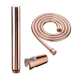 Best Design Lyon handdoucheset met staaf handdouche doucheslang en handdouchehouder ros&eacute; goud mat sw353548/sw353559/sw452703/