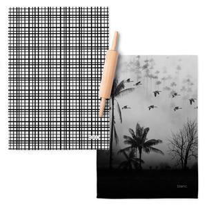 Blanc Set van 2 theedoeken Nostalgia &VerticalLine; 