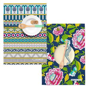 Happy Friday Set van 2 theedoeken Sayuri &VerticalLine; 