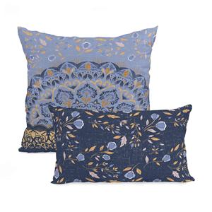 Happy Friday Set van 2 kussenhoezen Salina &VerticalLine; 