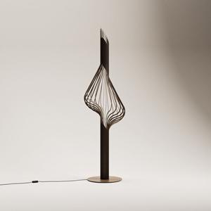 ZTAHL Vloerlamp Elba Platinum (incl. lampenbol)