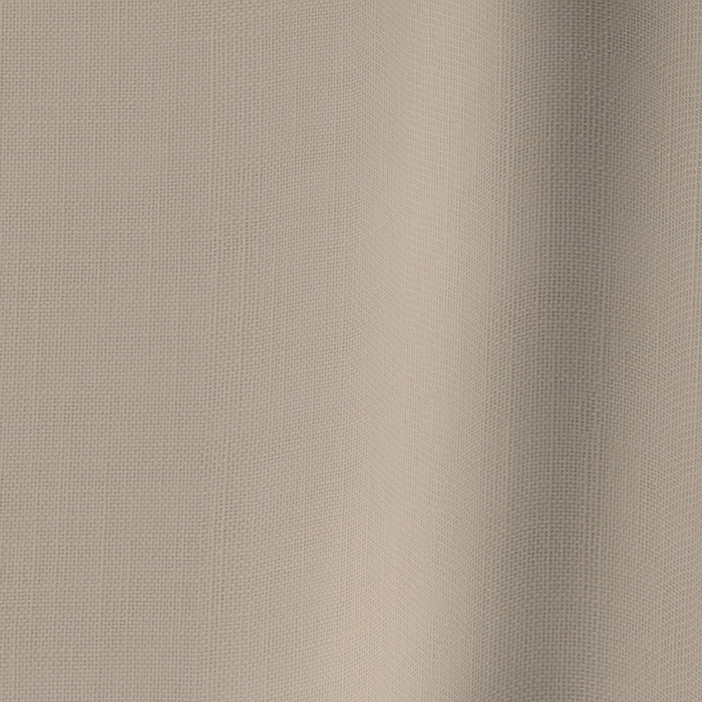 Vadain Puurlicht gordijn - zand met dubbele plooi