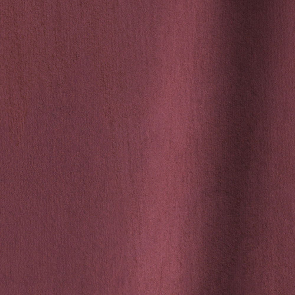Vadain Fluweelgloed gordijn - bordeaux met dubbele plooi