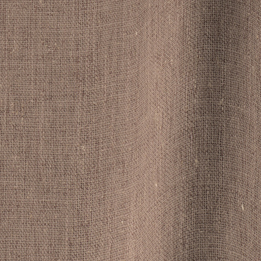 Vadain Droomtijd gordijn - kastanjebruin met ringen