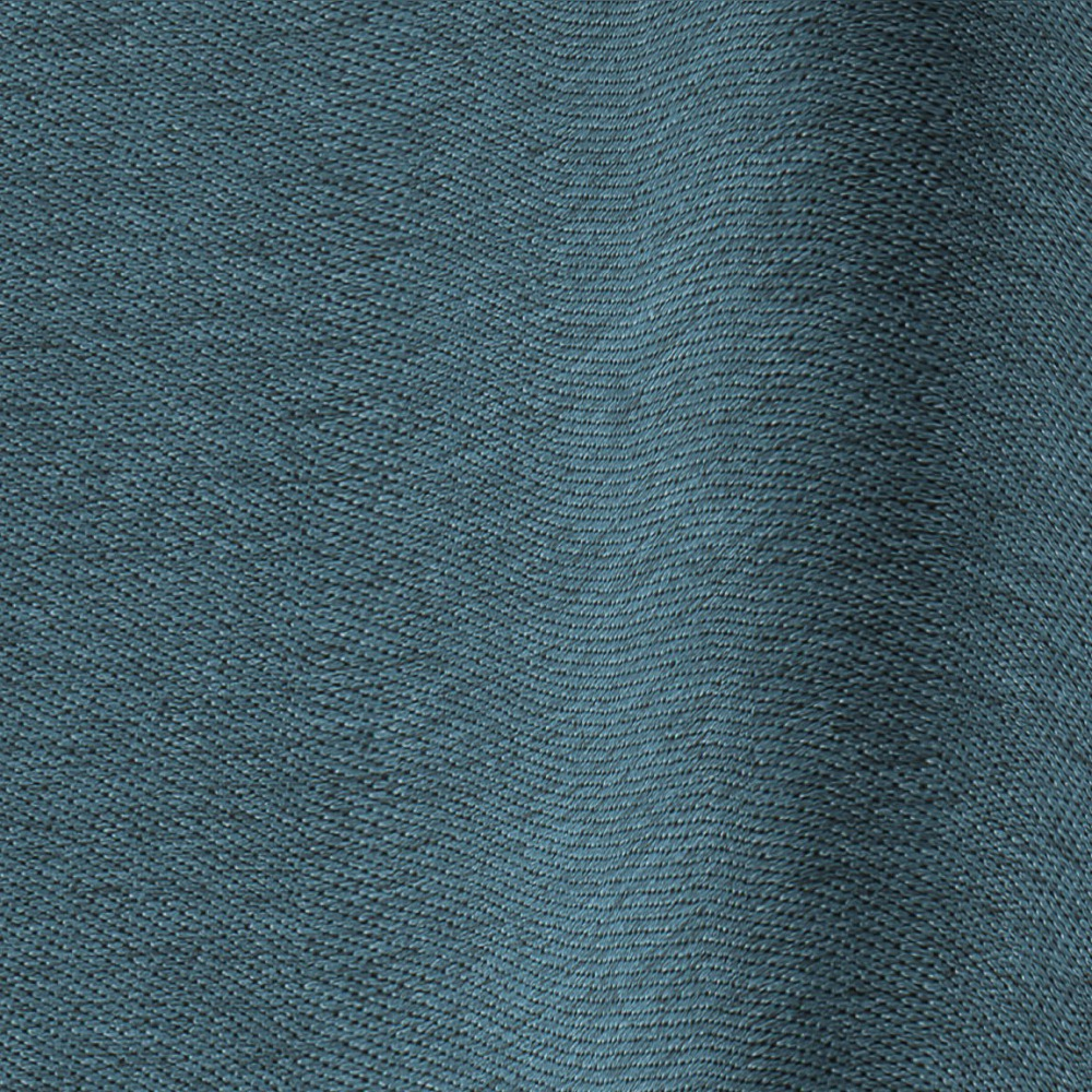 Vadain Glorie gordijn - donker turquoise met wave plooi