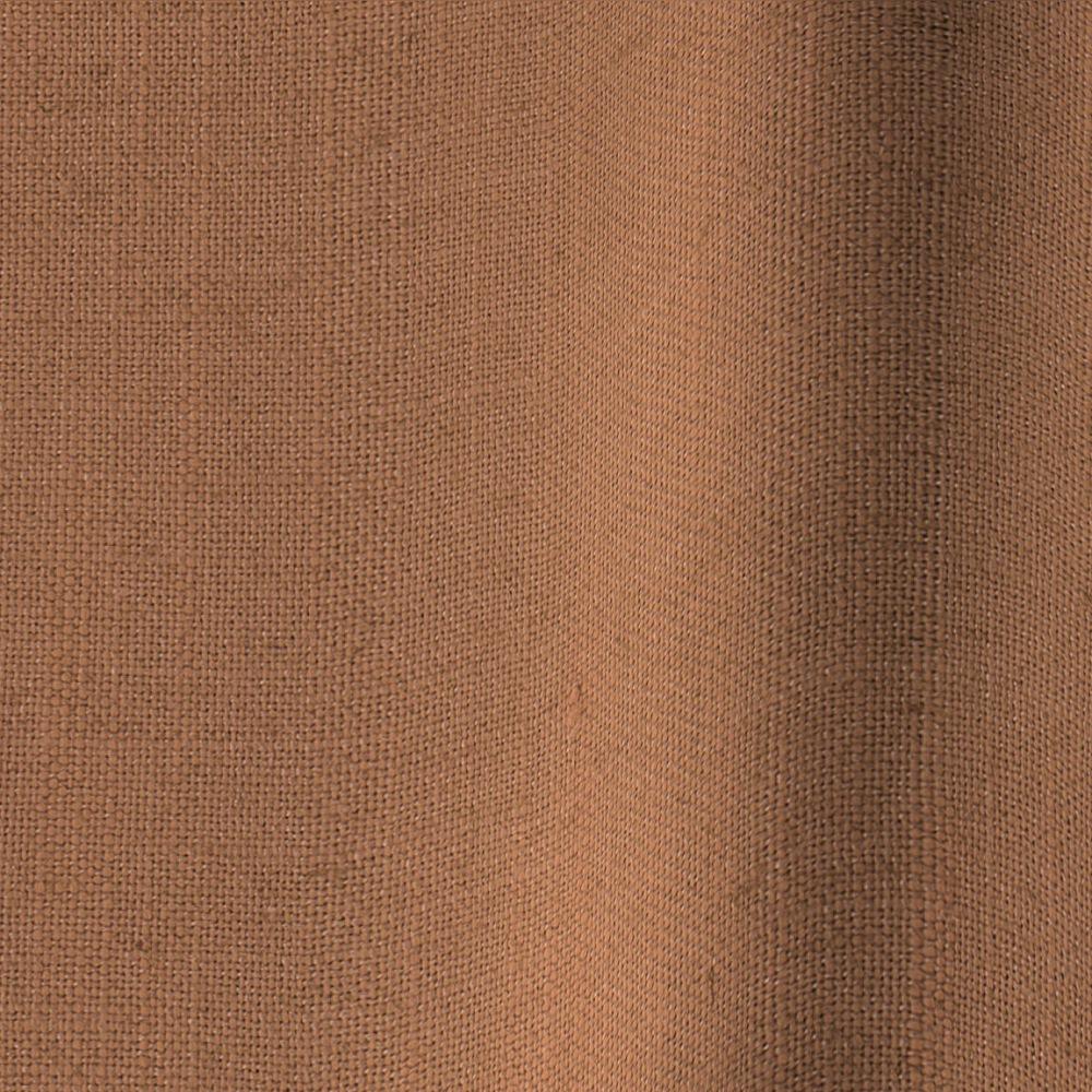 Vadain Omhelzing gordijn - karamel met enkele plooi