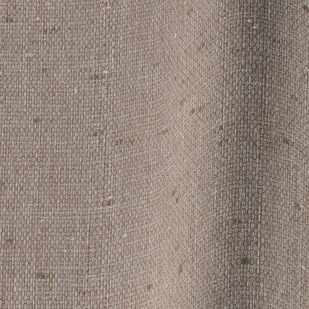 Vadain Sluimer gordijn - taupebruin met enkele plooi