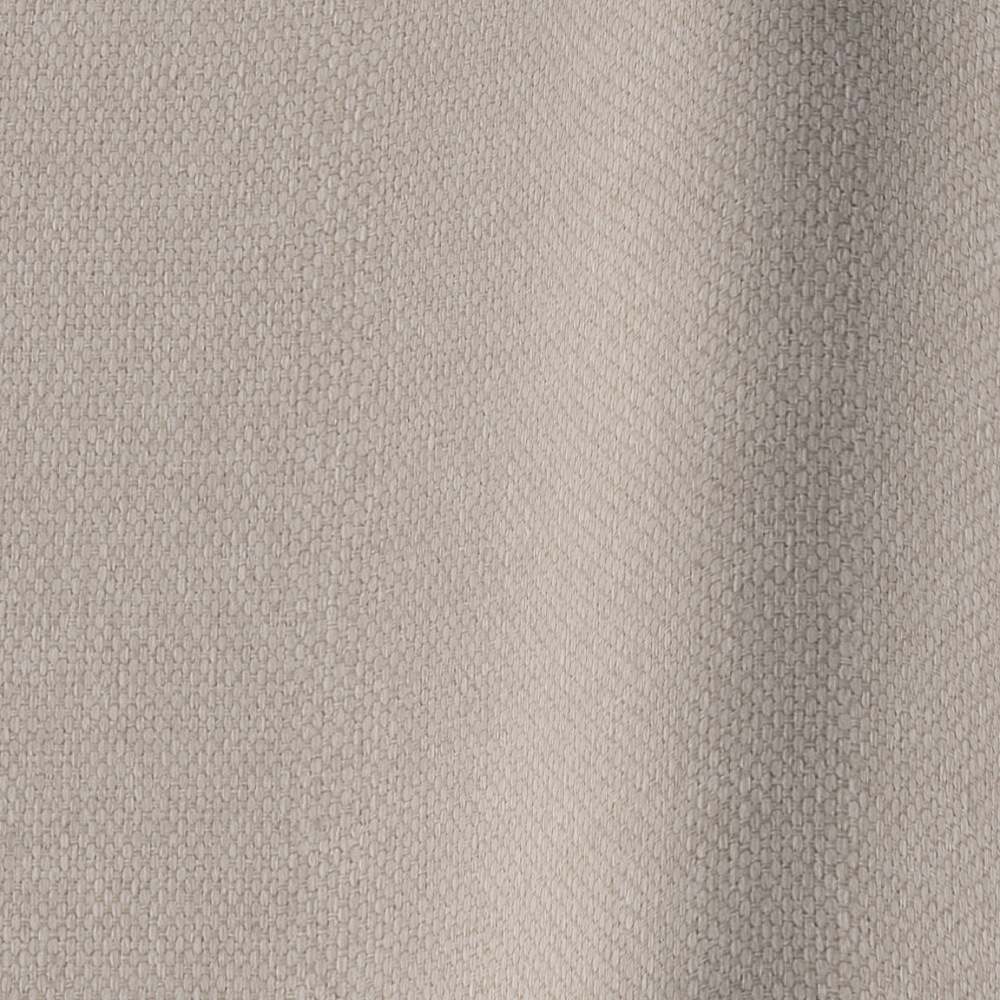 Vadain Luwte gordijn - kiezel met enkele plooi