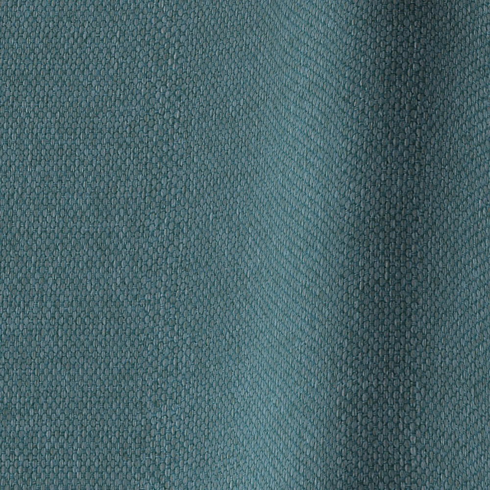 Vadain Luwte gordijn - pauwgroen met enkele plooi