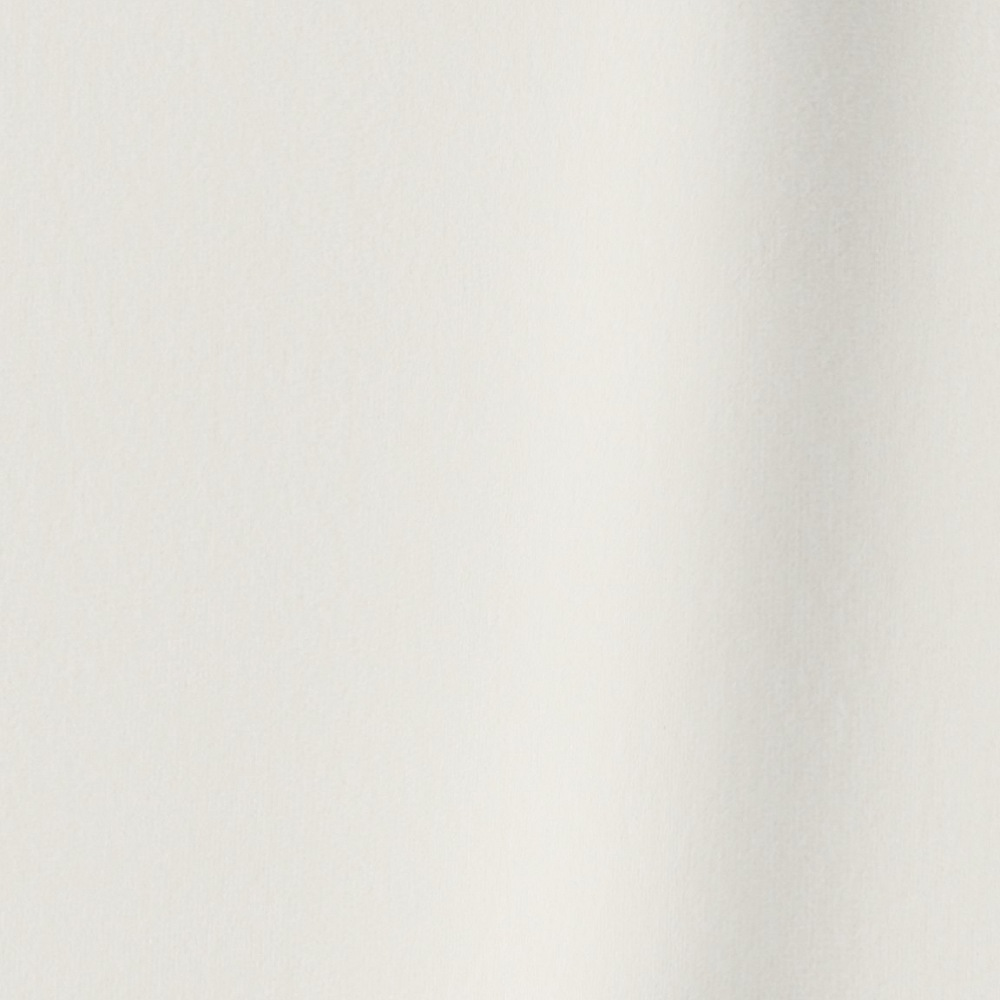 Vadain Fluweelgloed gordijn - wolwit met enkele plooi