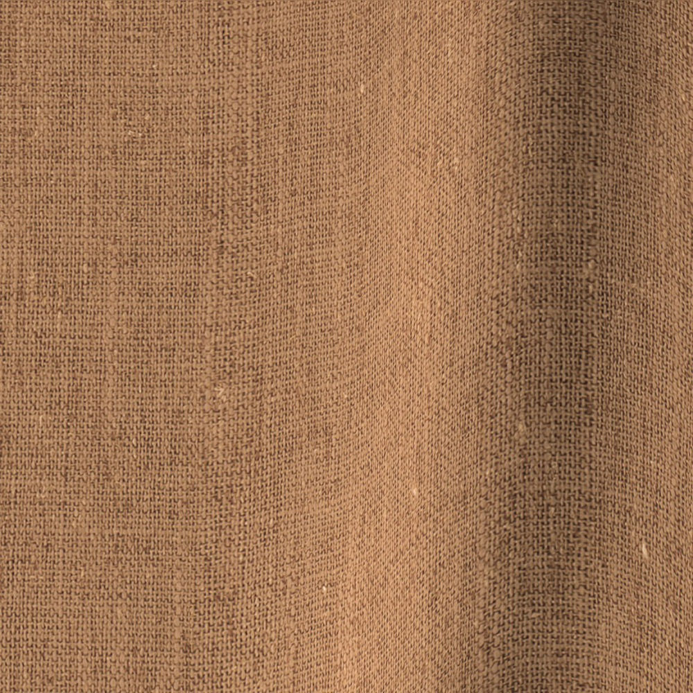 Vadain Droomtijd gordijn - terracotta met enkele plooi