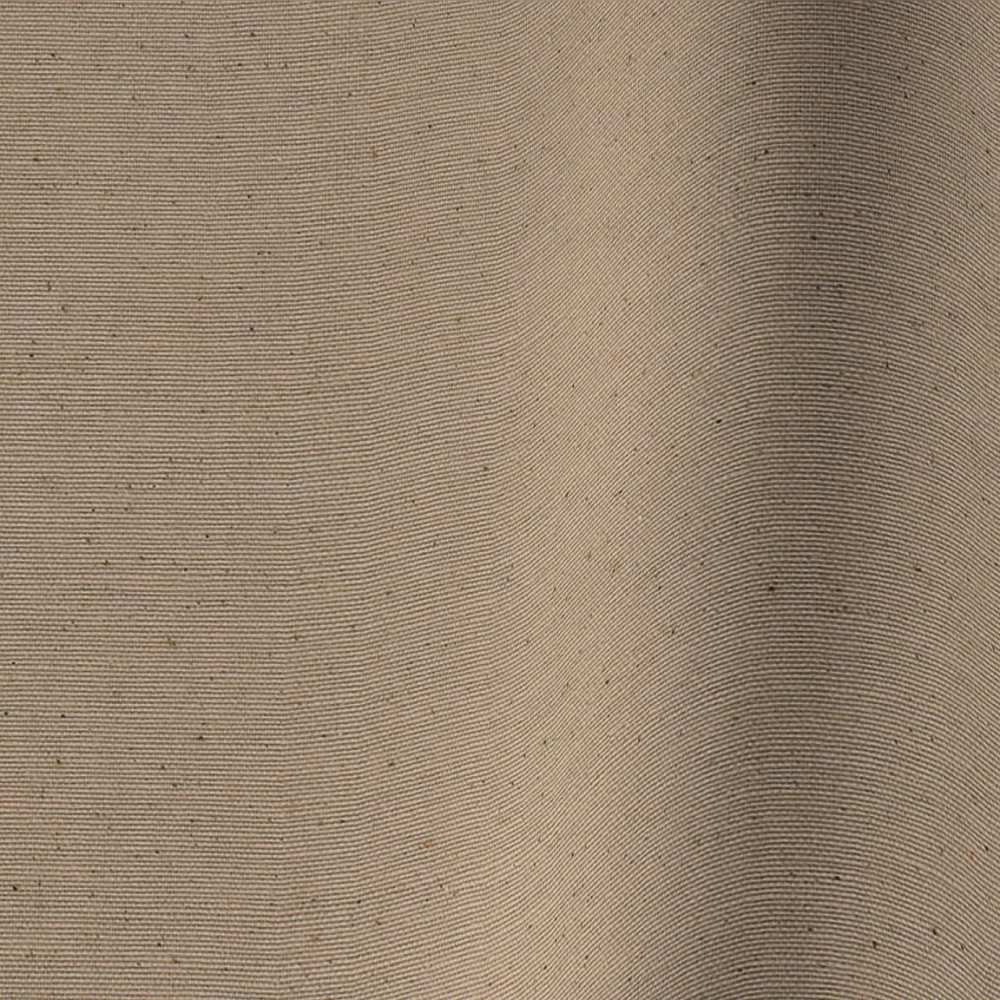 Vadain Schijn gordijn - bruin met driedubbele plooi