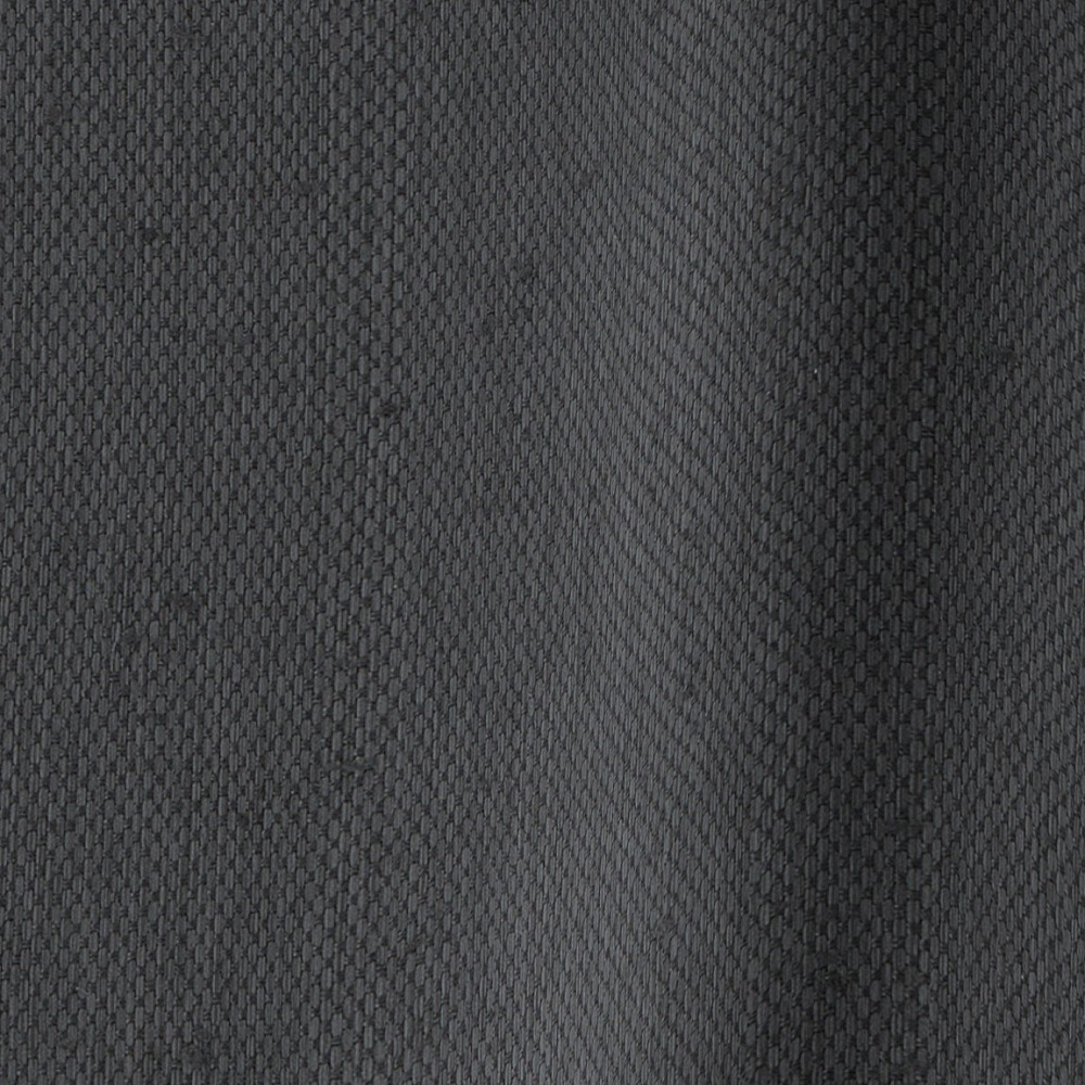 Vadain Sluimer gordijn - grafietzwart met driedubbele plooi