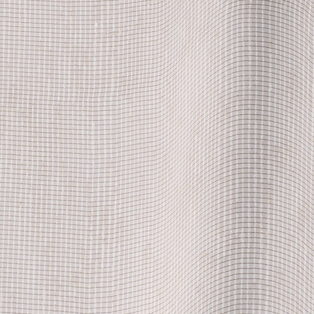 Vadain Fluister gordijn - zand met driedubbele plooi