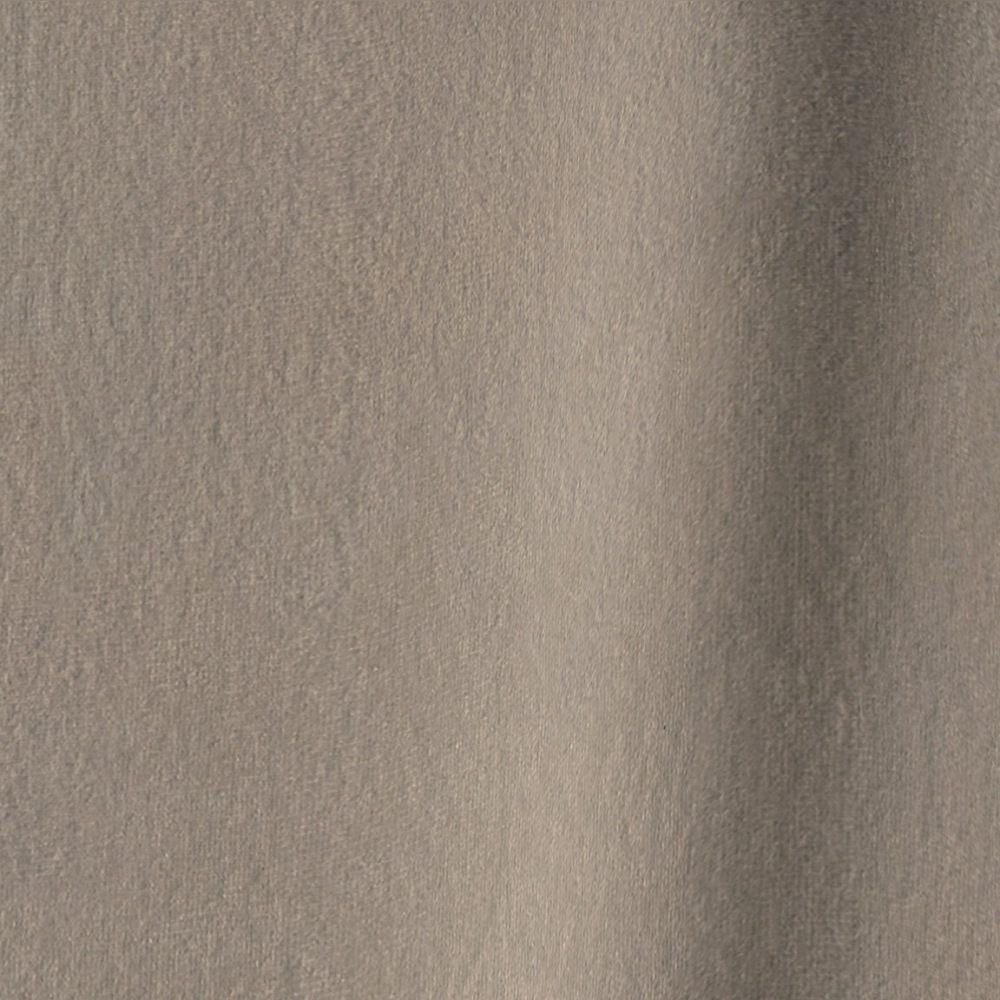 Vadain Fluweelgloed gordijn - kiezel met driedubbele plooi