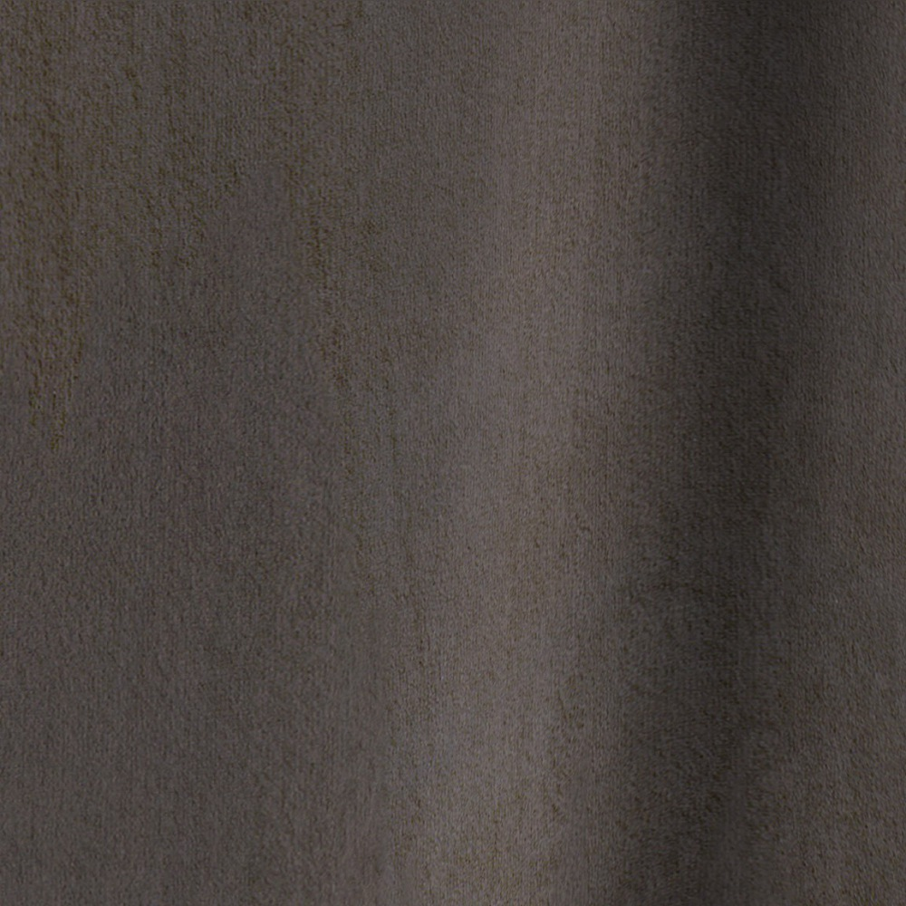 Vadain Fluweelgloed gordijn - olifantsgrijs met driedubbele plooi