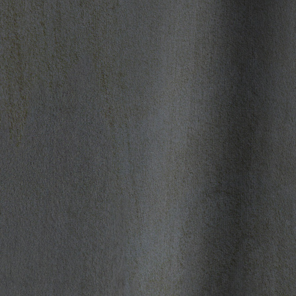 Vadain Fluweelgloed gordijn - zwart met driedubbele plooi