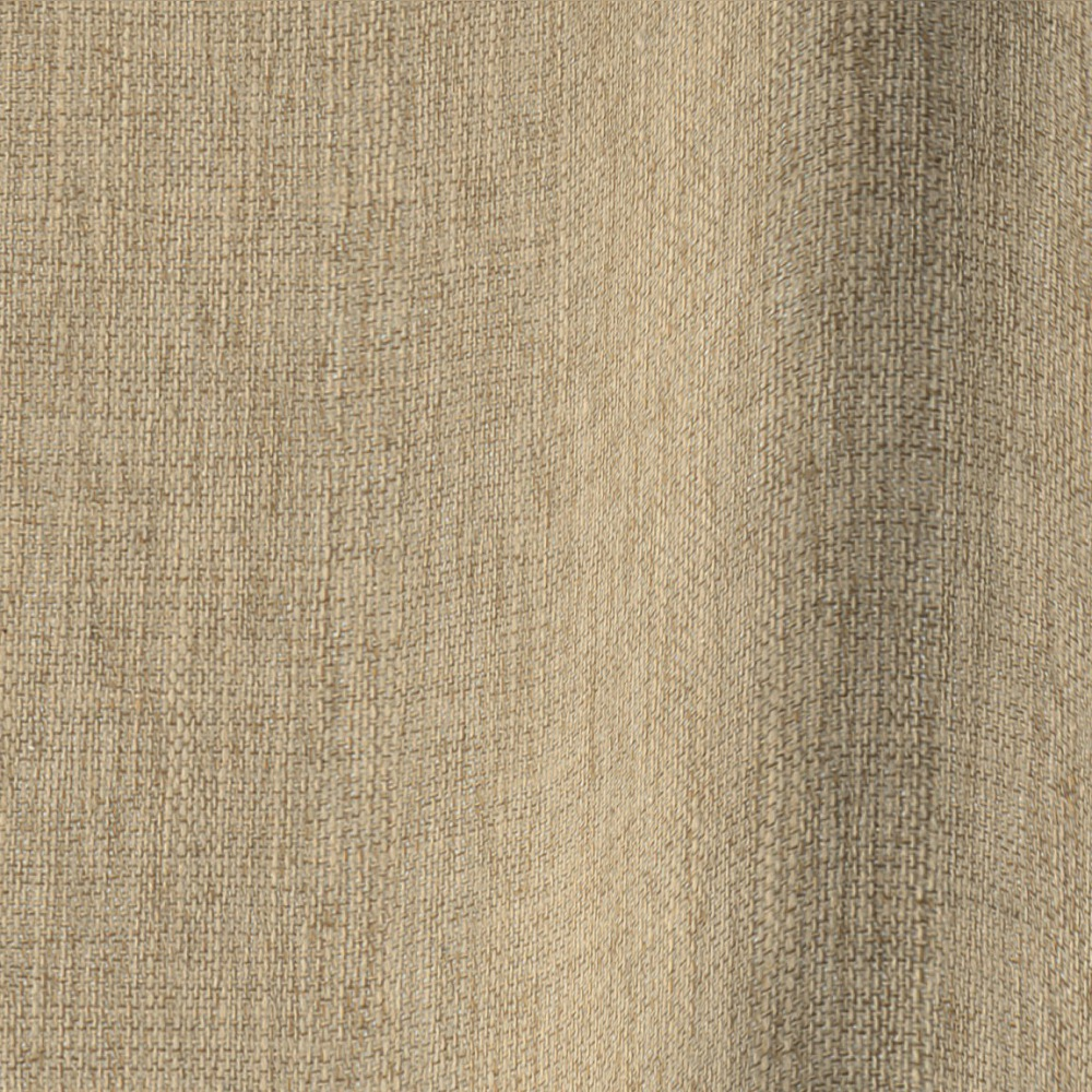 Vadain Droomtijd gordijn - mosterd met driedubbele plooi